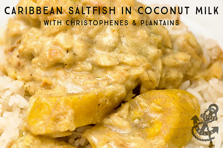 Caribbean saltfish stew recipe