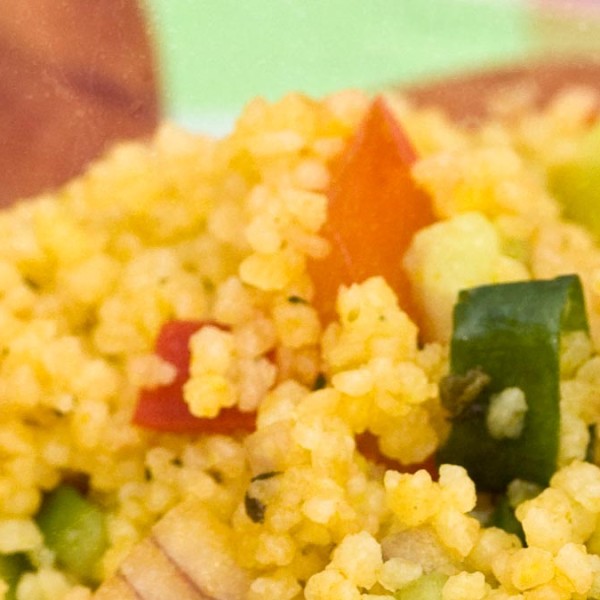 Spring Couscous with Fresh Veggies and Herbs » Coffee &amp; Vanilla