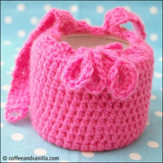 DIY Crochet Scooter Basket Tutorial » Coffee & Vanilla