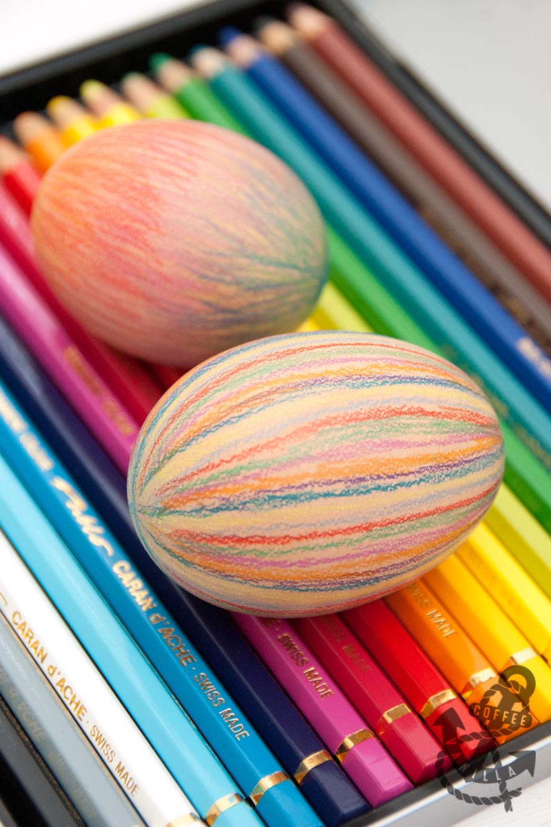 Mess Free Easter Egg Decorating with Crayons » Coffee & Vanilla