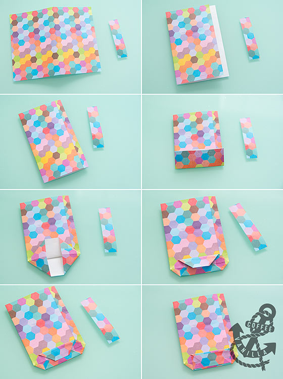 How To Make Origami Paper Handbag / Paper Purse