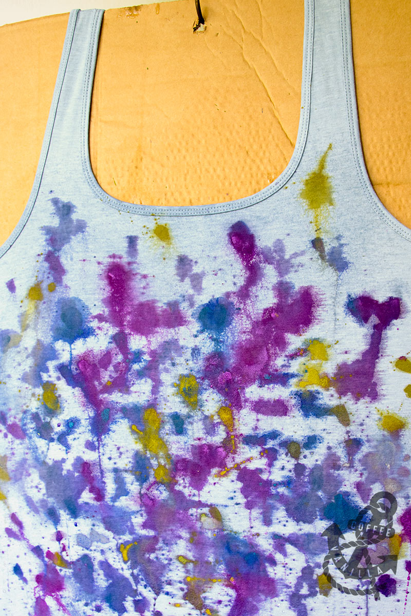 DIY Watercolour Effect Shirts for Summer Holidays » Coffee & Vanilla