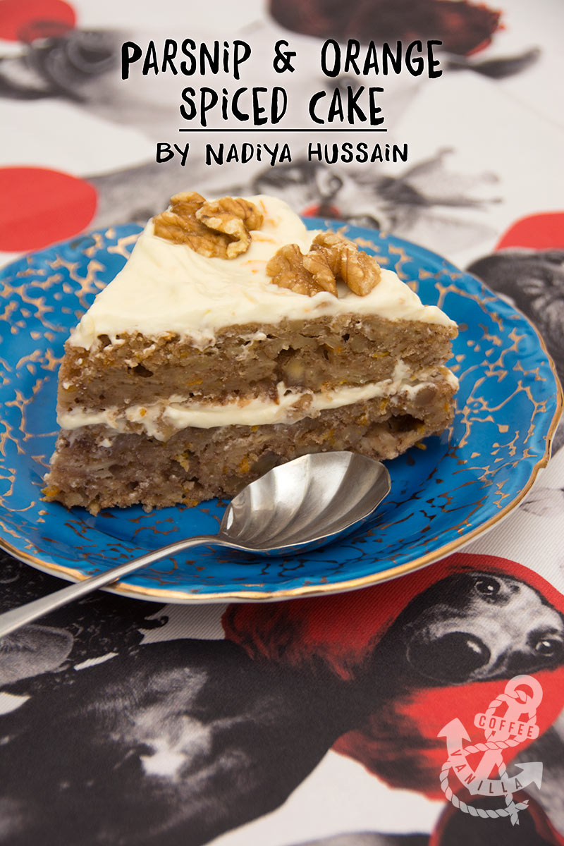 Parsnip and Orange Spiced Cake by Nadiya Hussain for the Red Nose Day ...