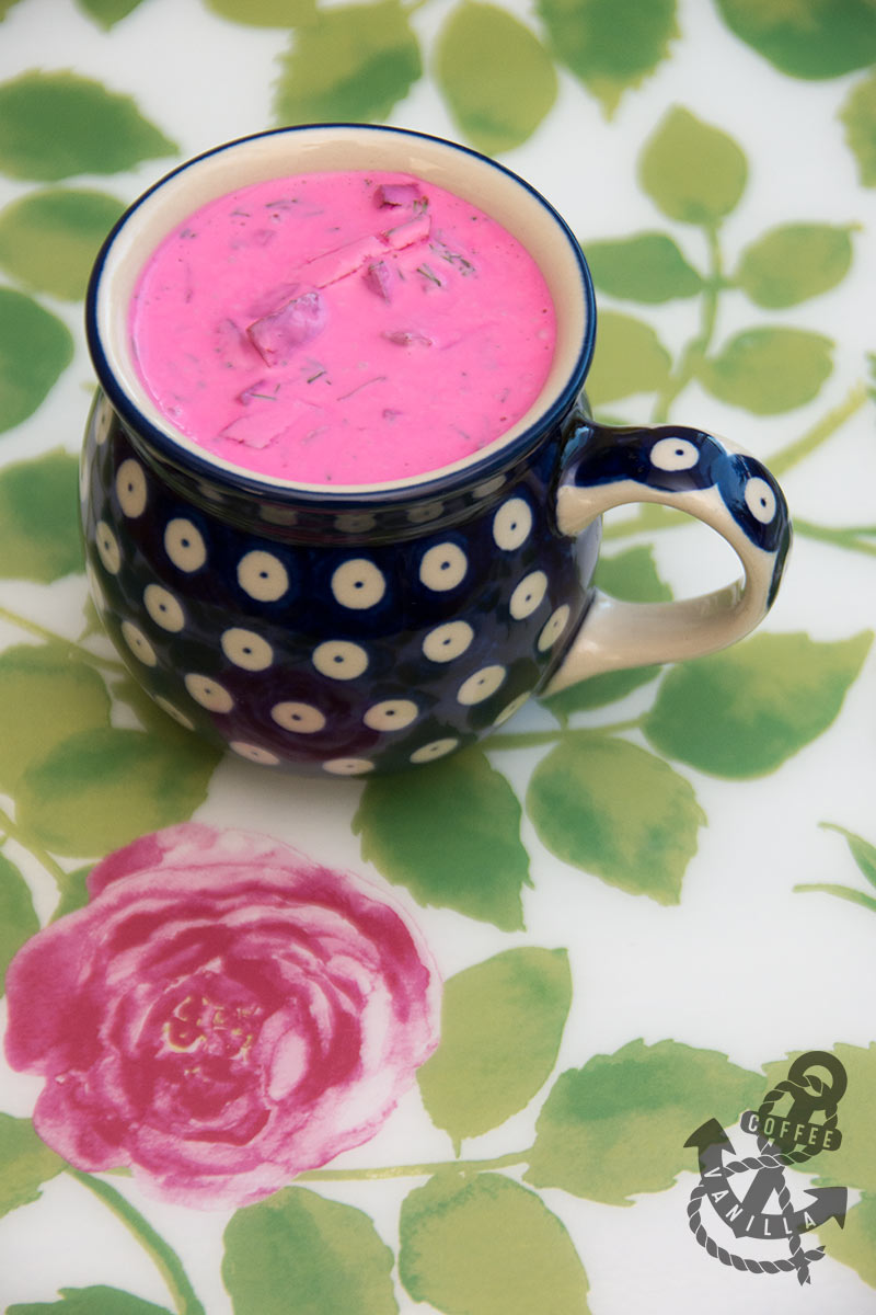 Super Easy Chłodnik - Polish Yoghurt Soup with Beets & Dill » Coffee ...