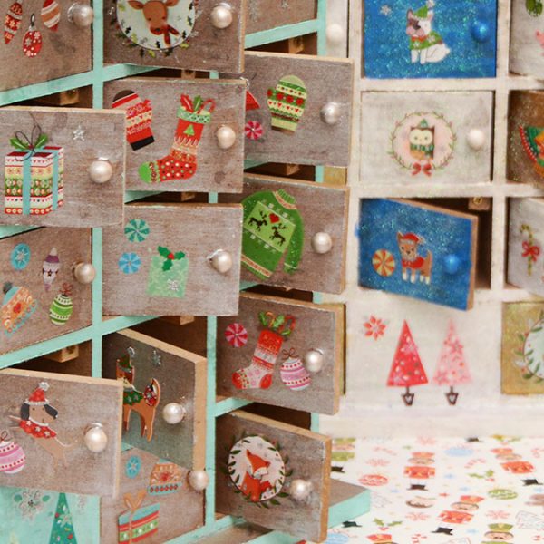 Decorating Wooden Christmas Countdown Calendars - Kids' Crafts » Coffee ...